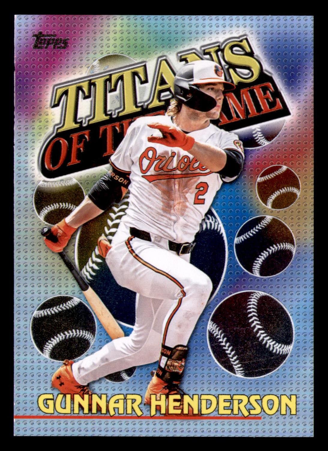 2026 Topps #TOG-4 Gunnar Henderson Titans of the Game