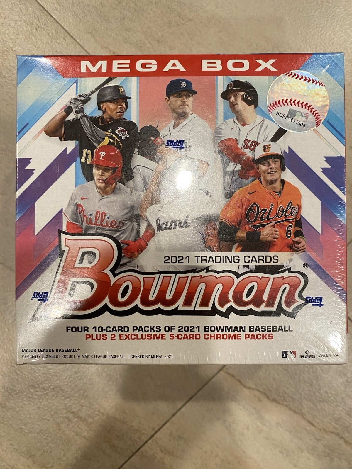 2021 Bowman Baseball Mega Box – Factory Sealed / Unopened