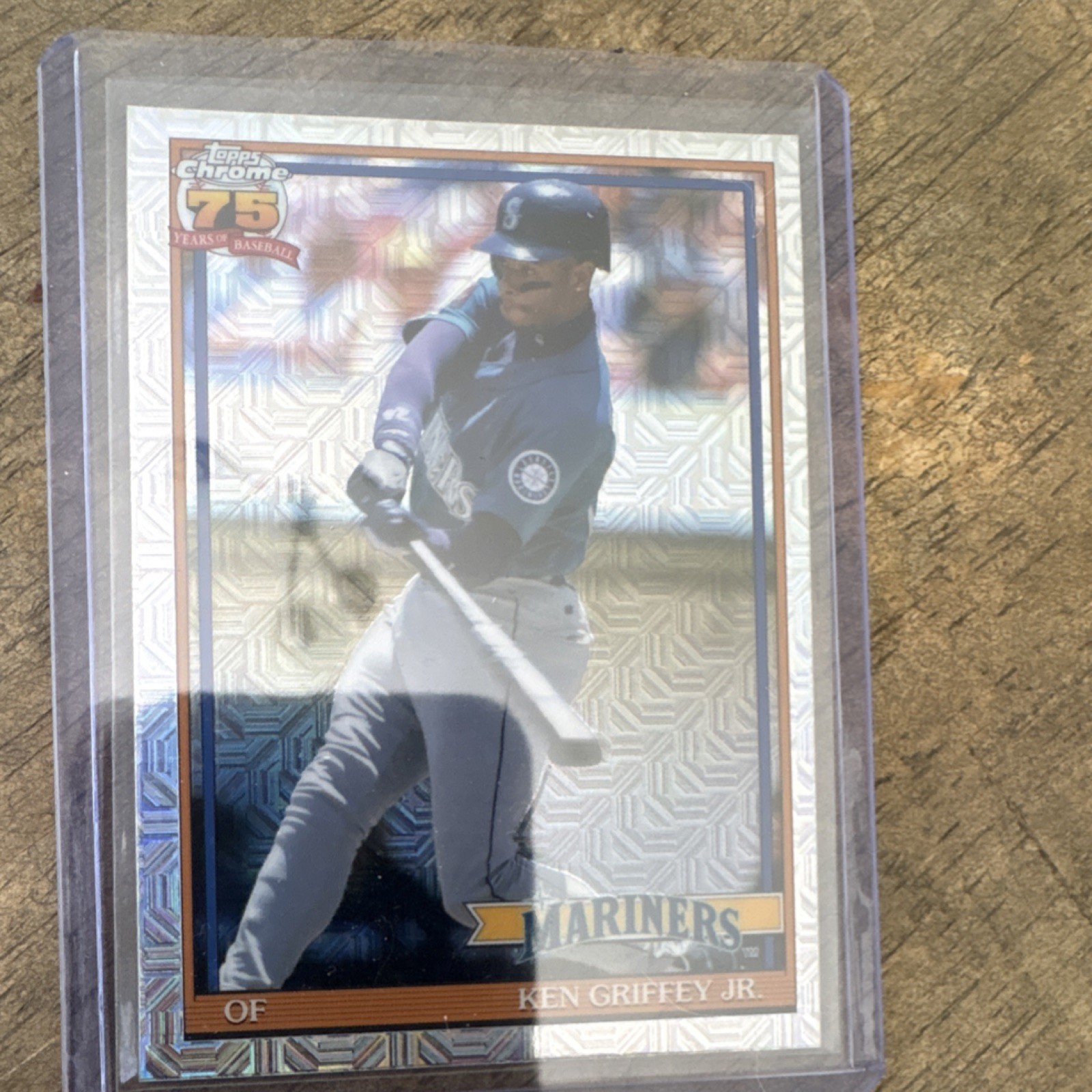 2026 Topps Series Ken Griffey Jr. Mariners #91C-51 silver mojo refractor