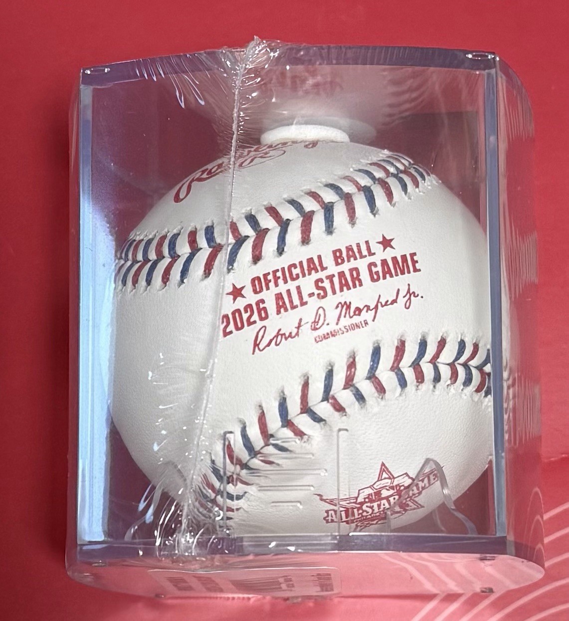 Rawlings Official 2026 MLB All-Star Game Baseball with Case!