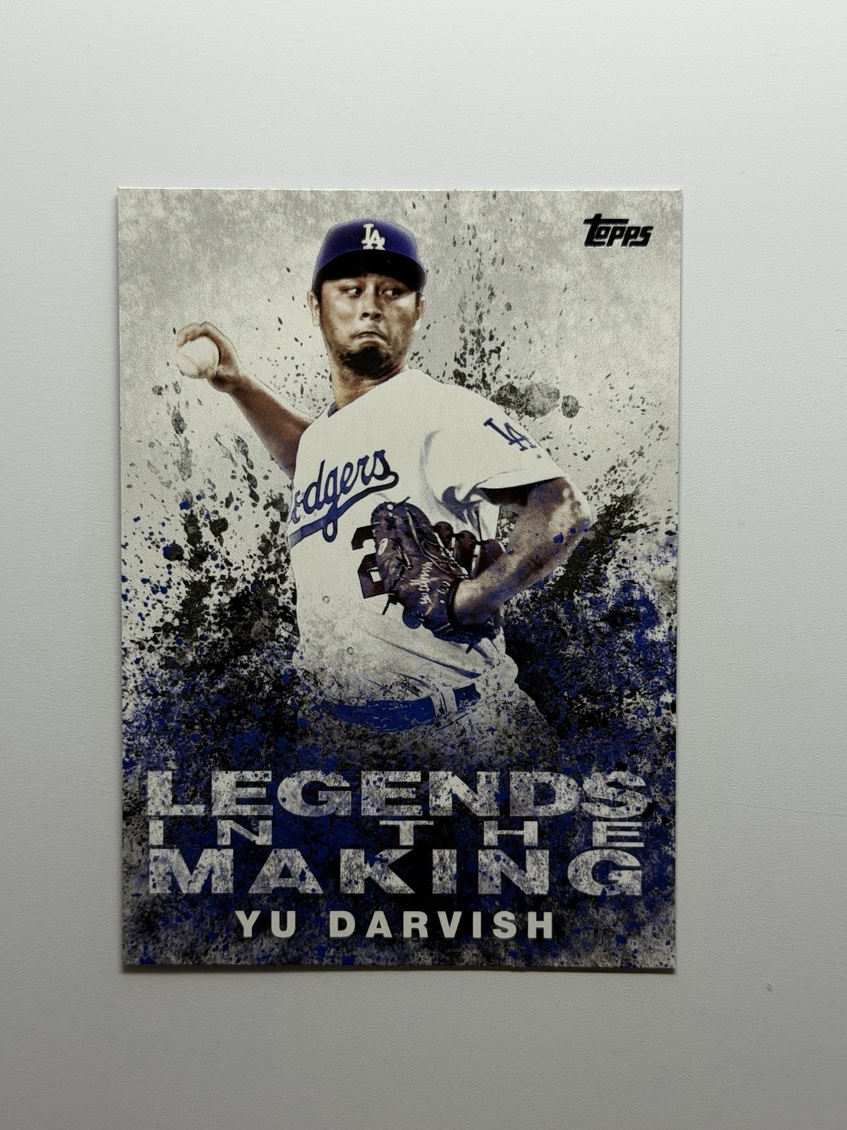 2018 Topps – Legends in the Making Series 1 Yu Darvish #LTM-YD Blue