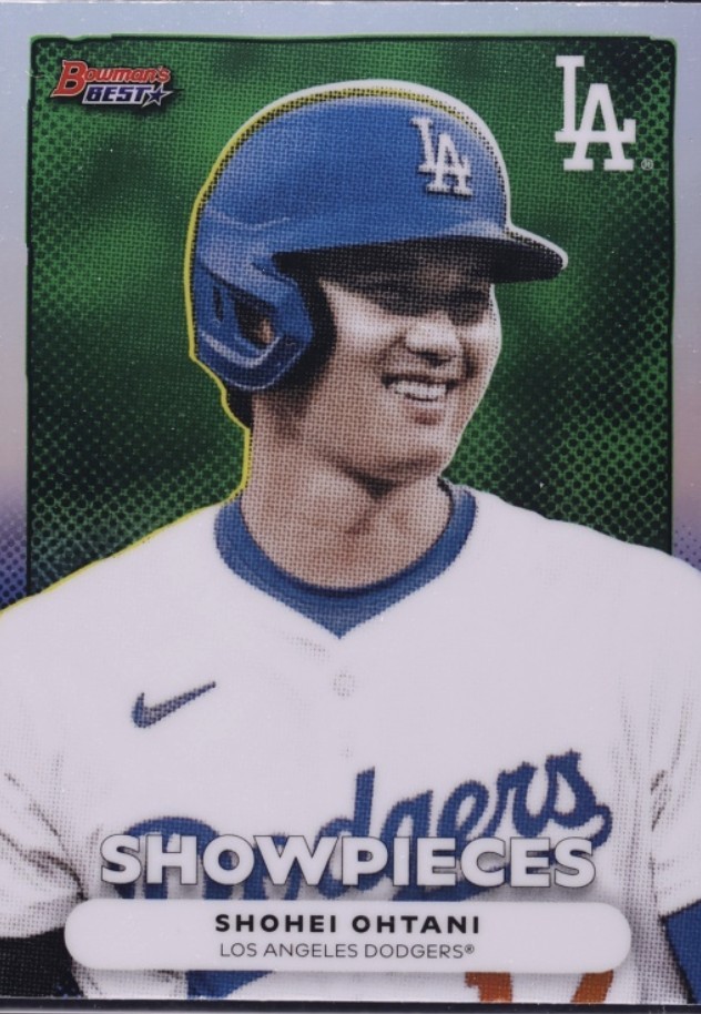 2025 Bowman Best Showpieces insert refractor Singles – Free Shipping