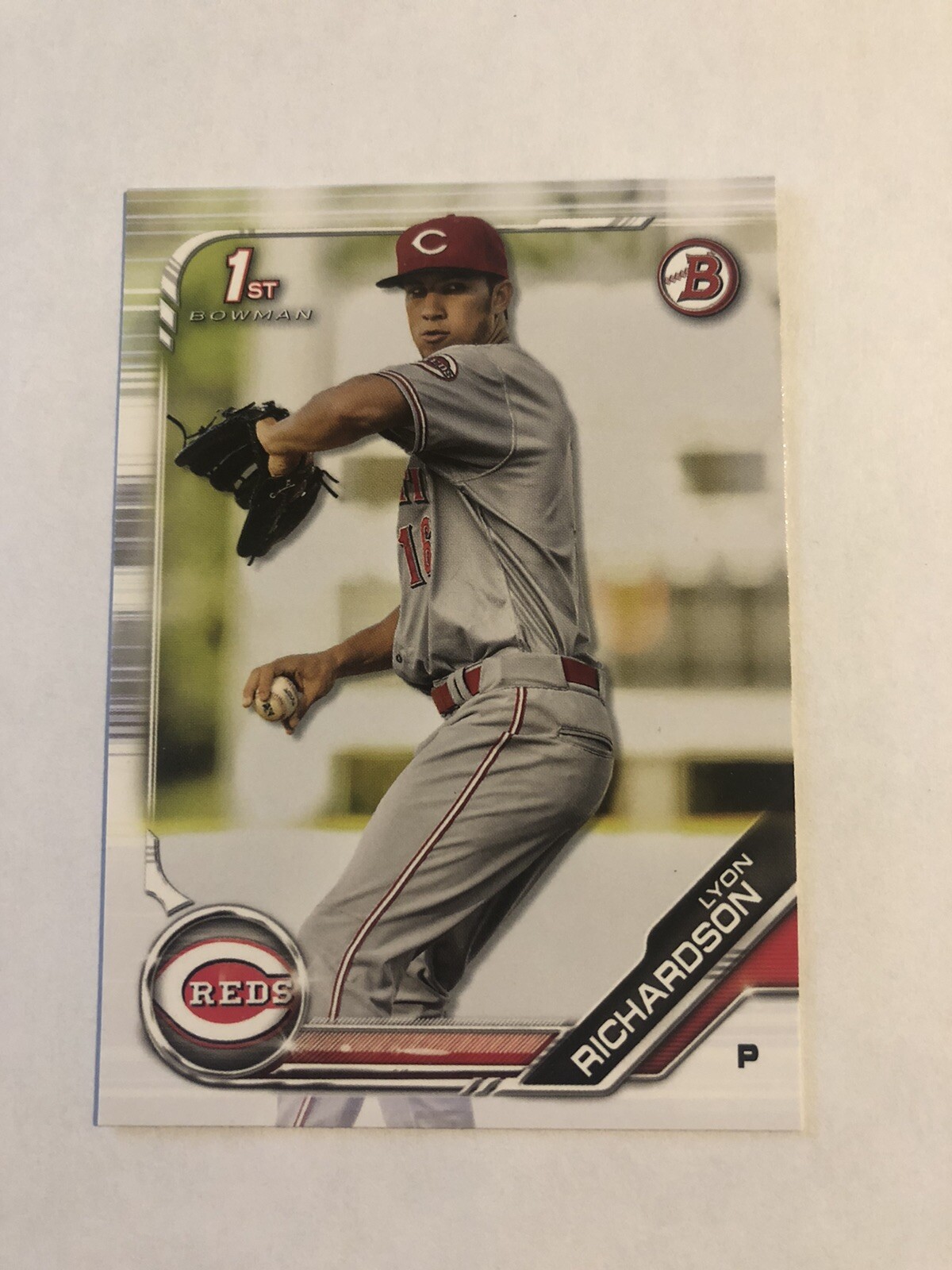 Lyon Richardson 2019 Bowman Prospects #BP-95 Reds