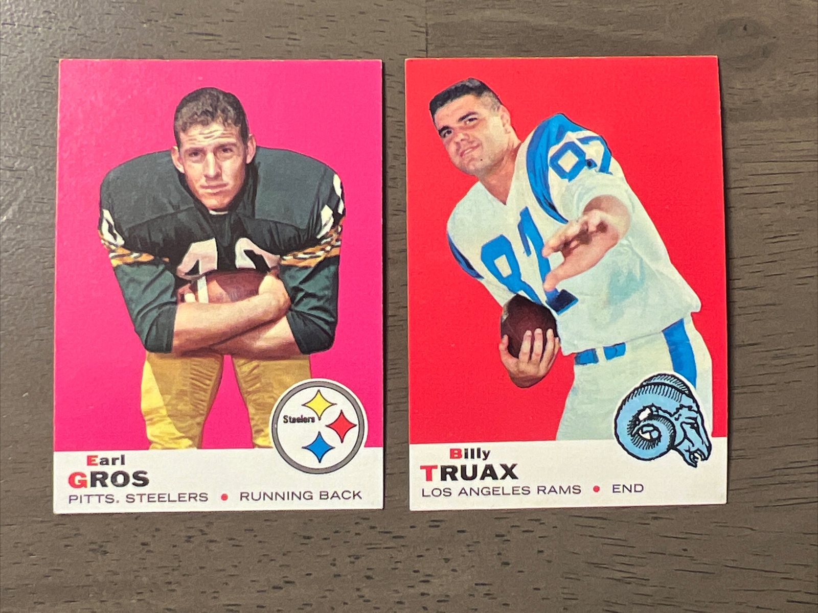 1969 TOPPS FOOTBALL EX/EXNM #1-131 YOU PICK COMPLETE YOUR SET FREE SHIPPING