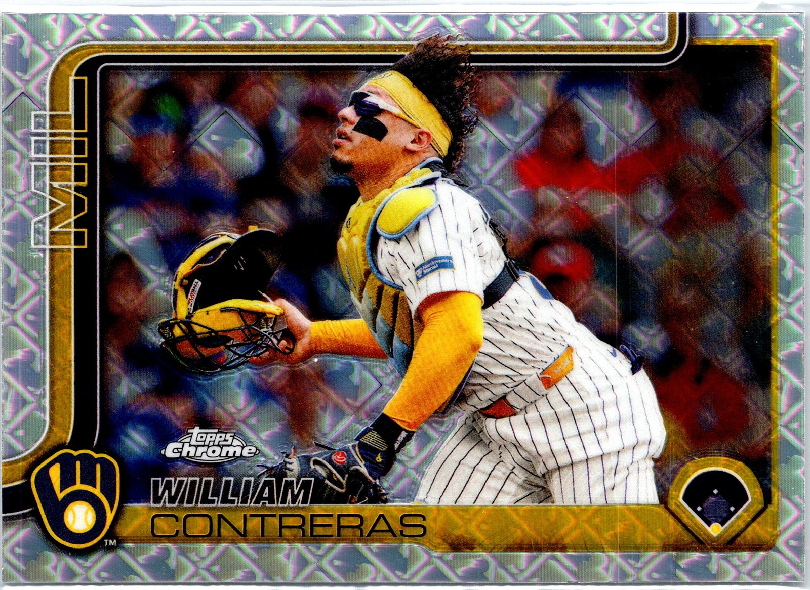 2025 Topps Chrome Logofractor Edition #25 William Contreras