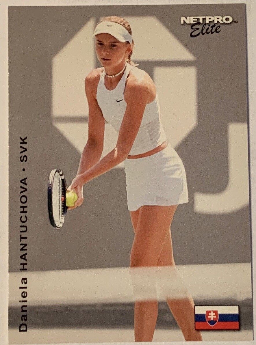 2003 NETPRO ELITE 2000 DANIELA HANTUCHOVA #16 ROOKIE LIMITED ONLY /2000 NOT MINT
