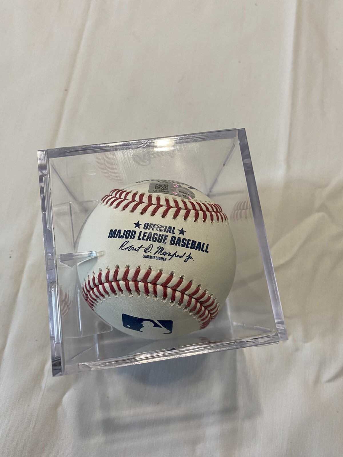 Zach Plesac Cleveland Guardians Autographed Baseball In Case