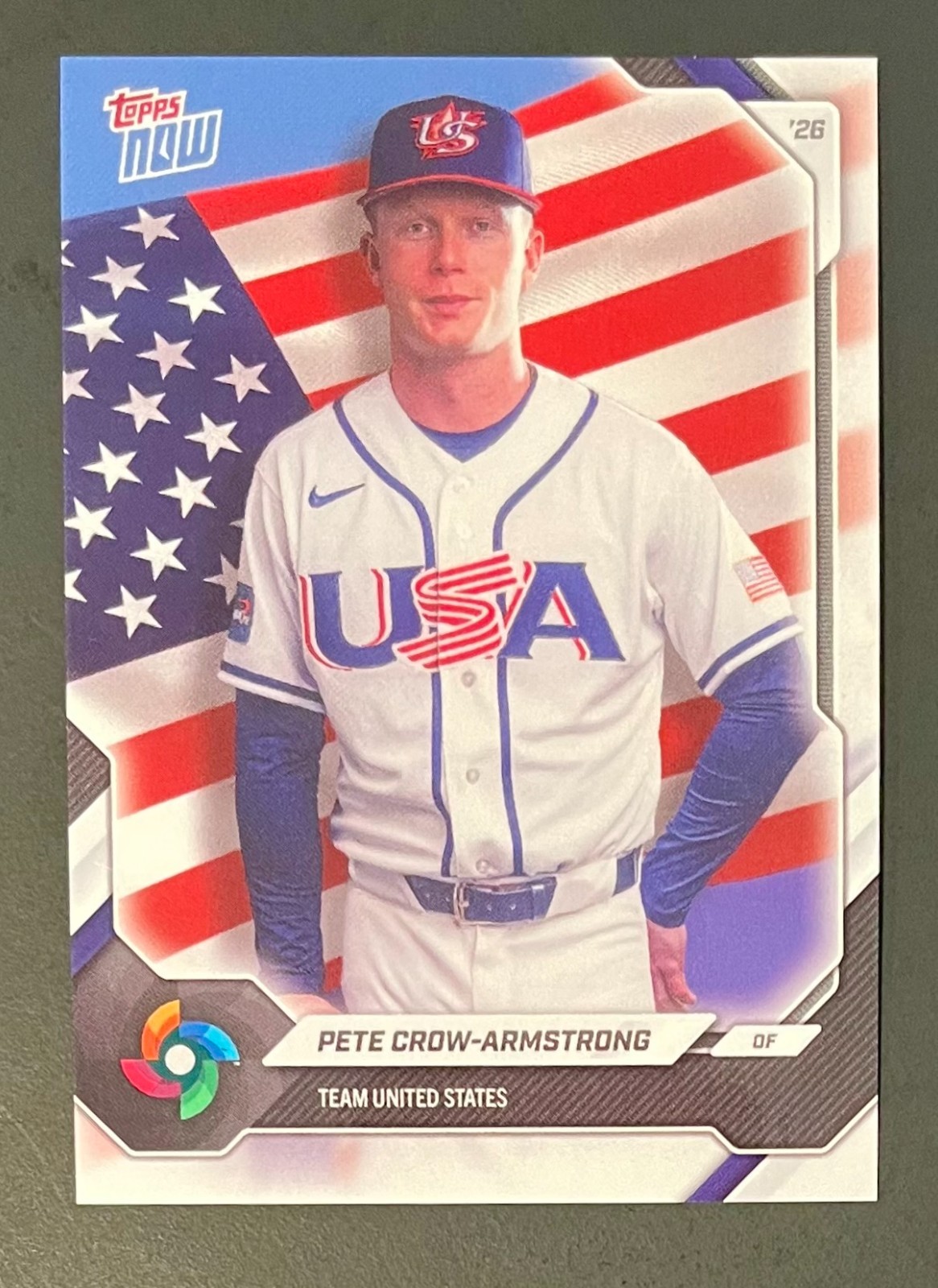 ⚾(pick) World Baseball Classic WBC 2026 Topps Now, USA United States🔴🔵🇺🇸