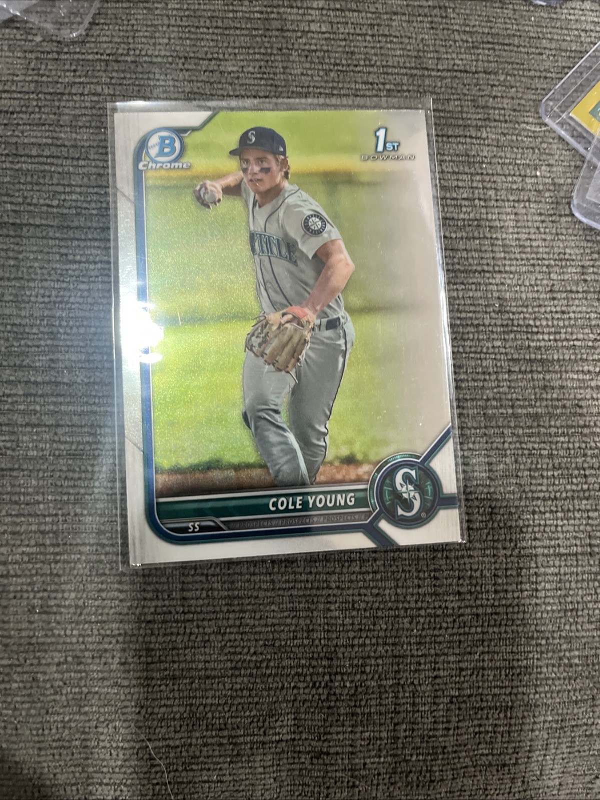 2022 Bowman Draft Cole Young #BDC-112 1st RC Chrome Seattle Mariners – QTY!!