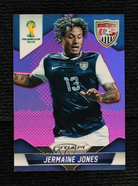 2014 Panini Prizm World Cup Purple Prizm 70/99 Jermaine Jones #67 Rookie RC 0m1