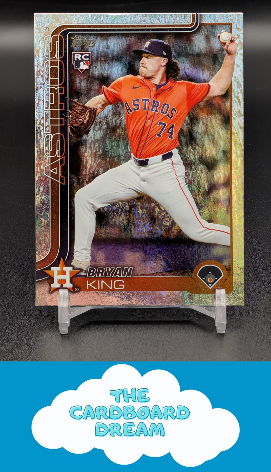 Bryan King 2025 Topps Update Holo Foil #US183 RC Houston Astros