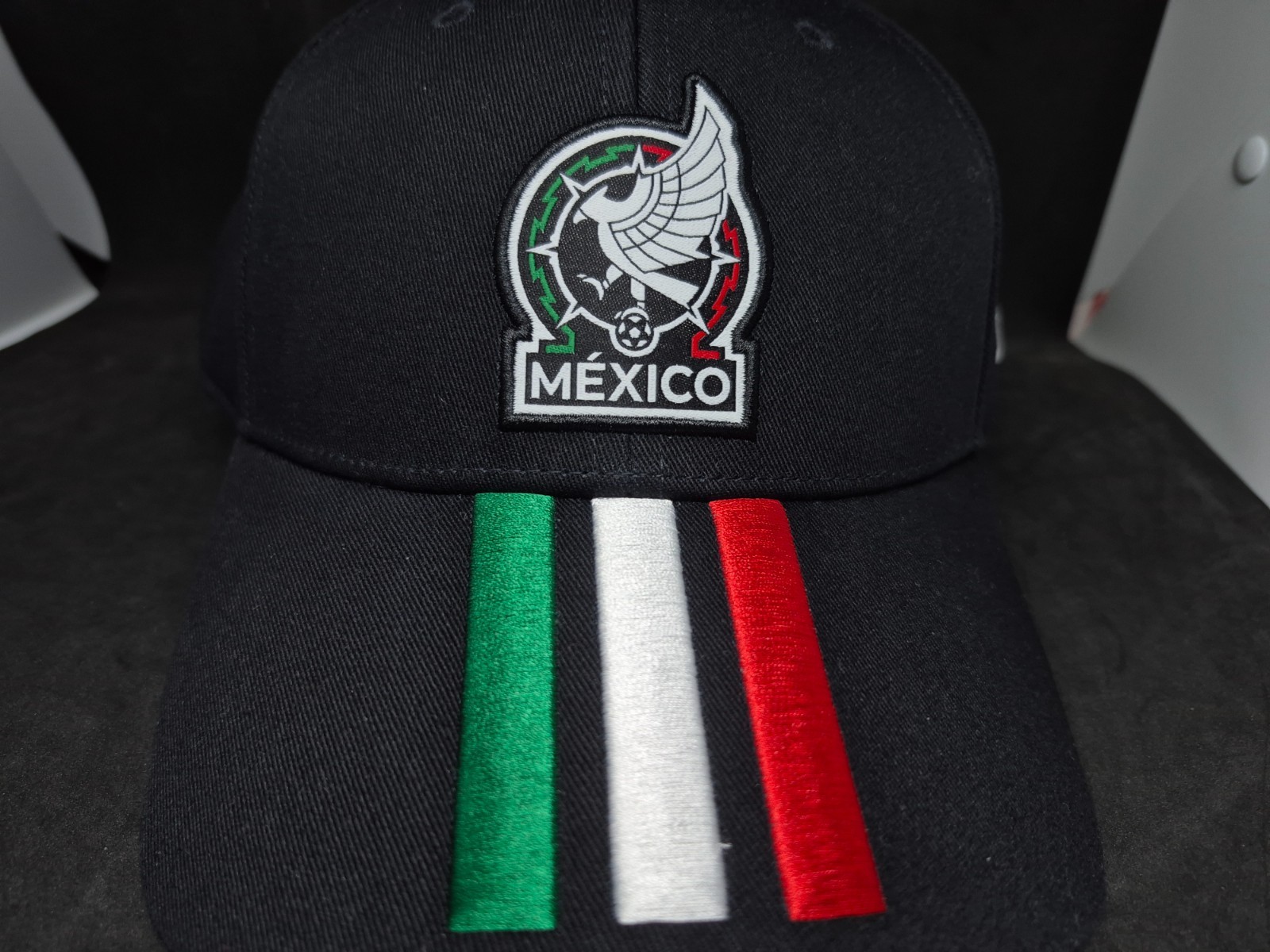 Adidas Mexico National Team 2026 3S Logo Hat Strapback Soccer Futbol Mens OSFM