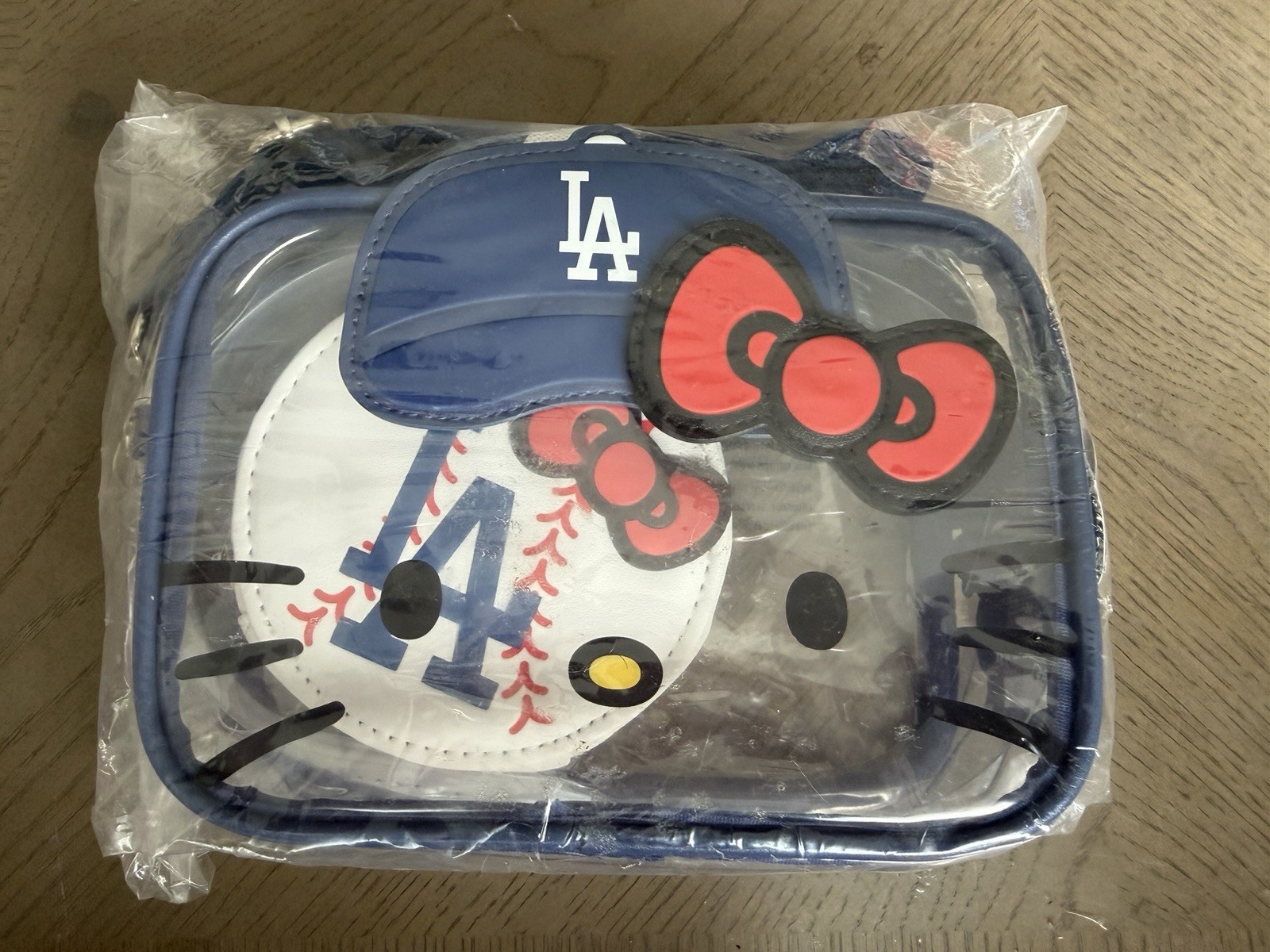 Hello Kitty Night X Dodgers Crossbody Bag Limited Edition NEW SEALED