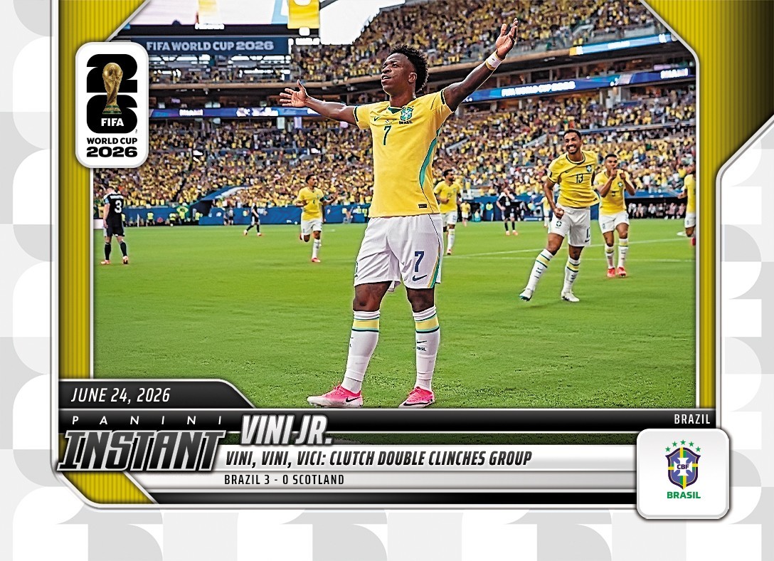 *PRESALE* 2026 Panini Instant FIFA World Cup Vini Jr. #112 ~ Brazil