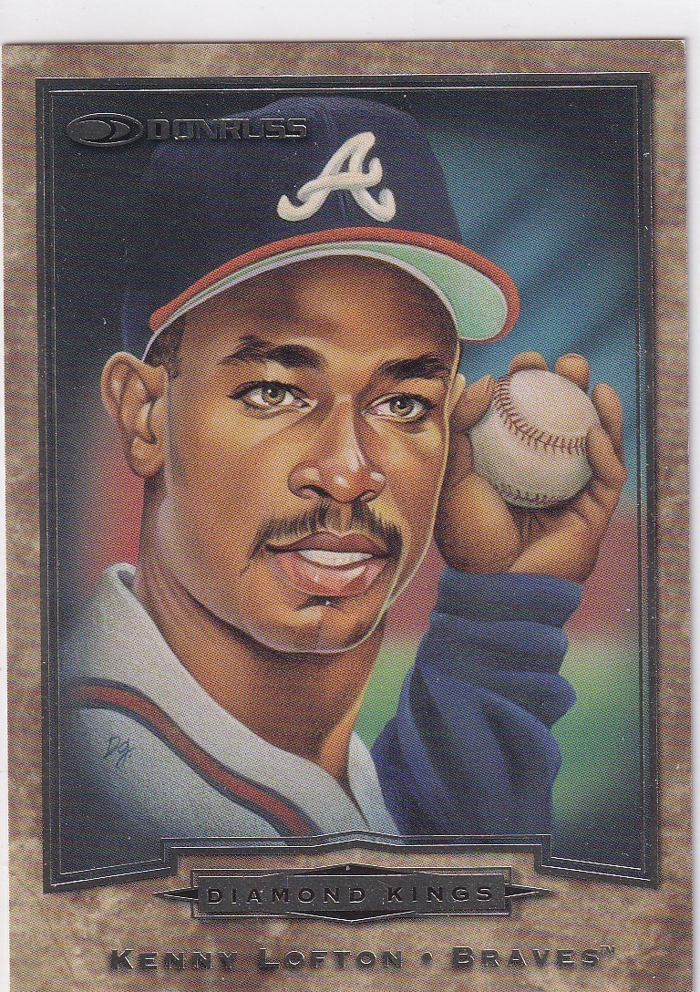 KENNY LOFTON /10000 DONRUSS DIAMOND KINGS DK INSERT BRAVES #6 1998 98
