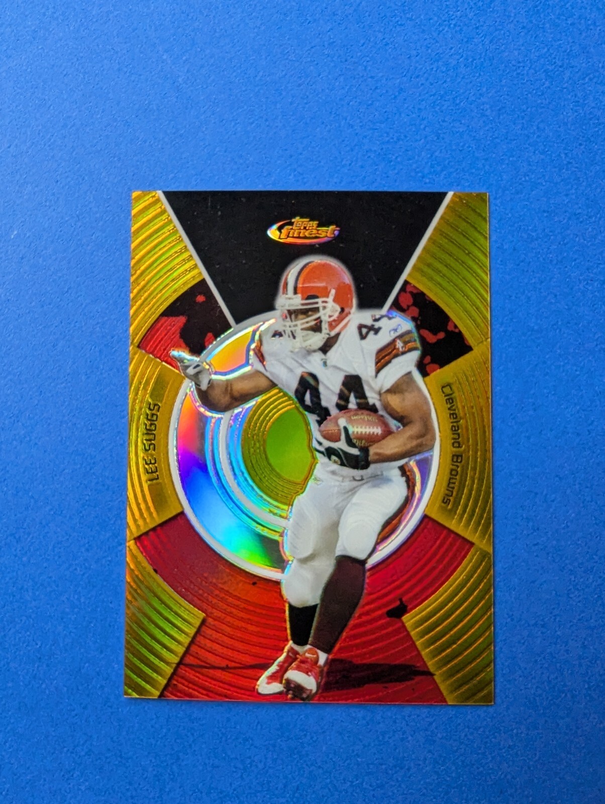 2005 Topps Finest – #86 Lee Suggs Gold Refractor /49