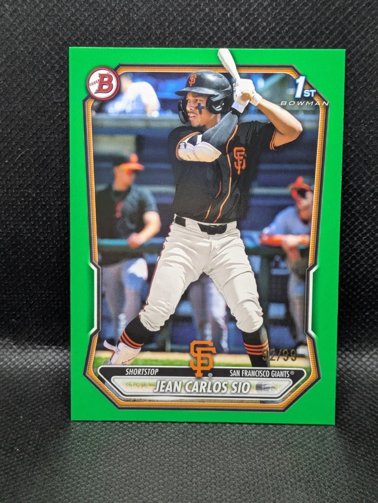 Bowman 2026 – Jean Carlos Sio Giants Green /99 1st Bowman BP-87