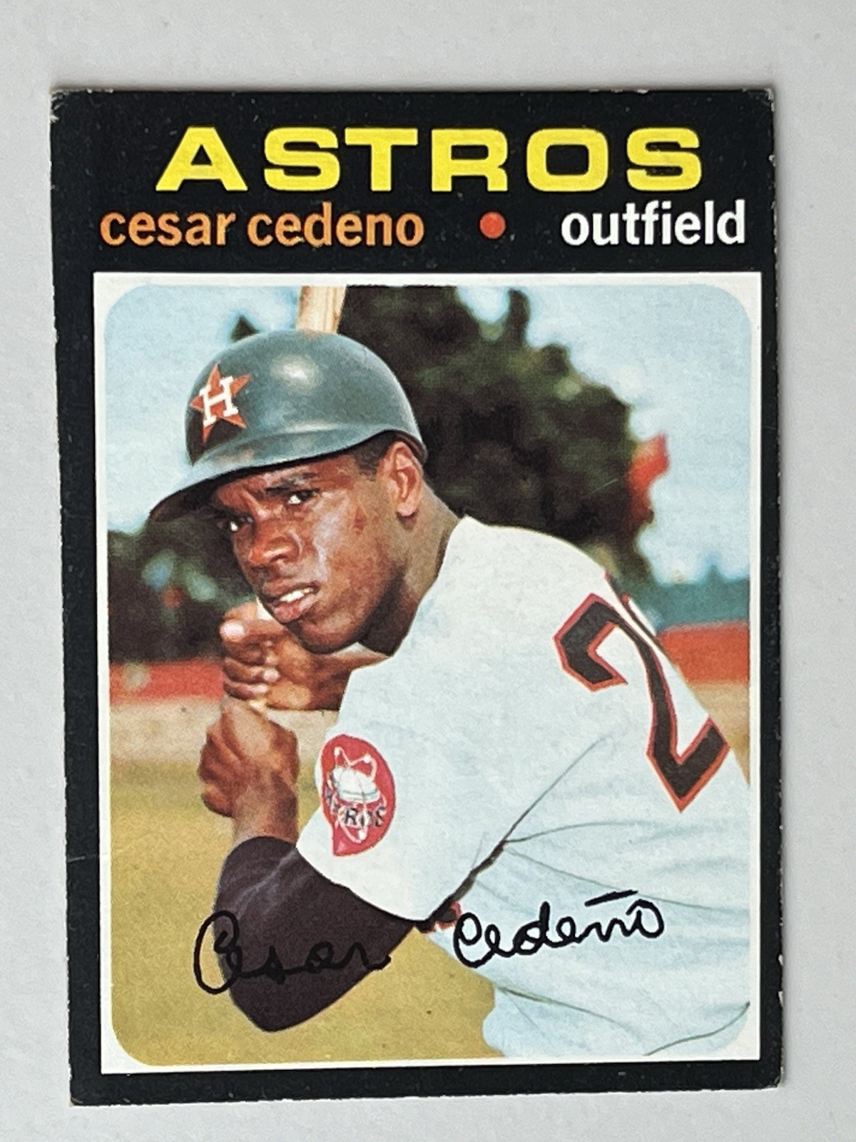 1971 Topps #237 Cesar Cedeno RC MLB Houston Astros