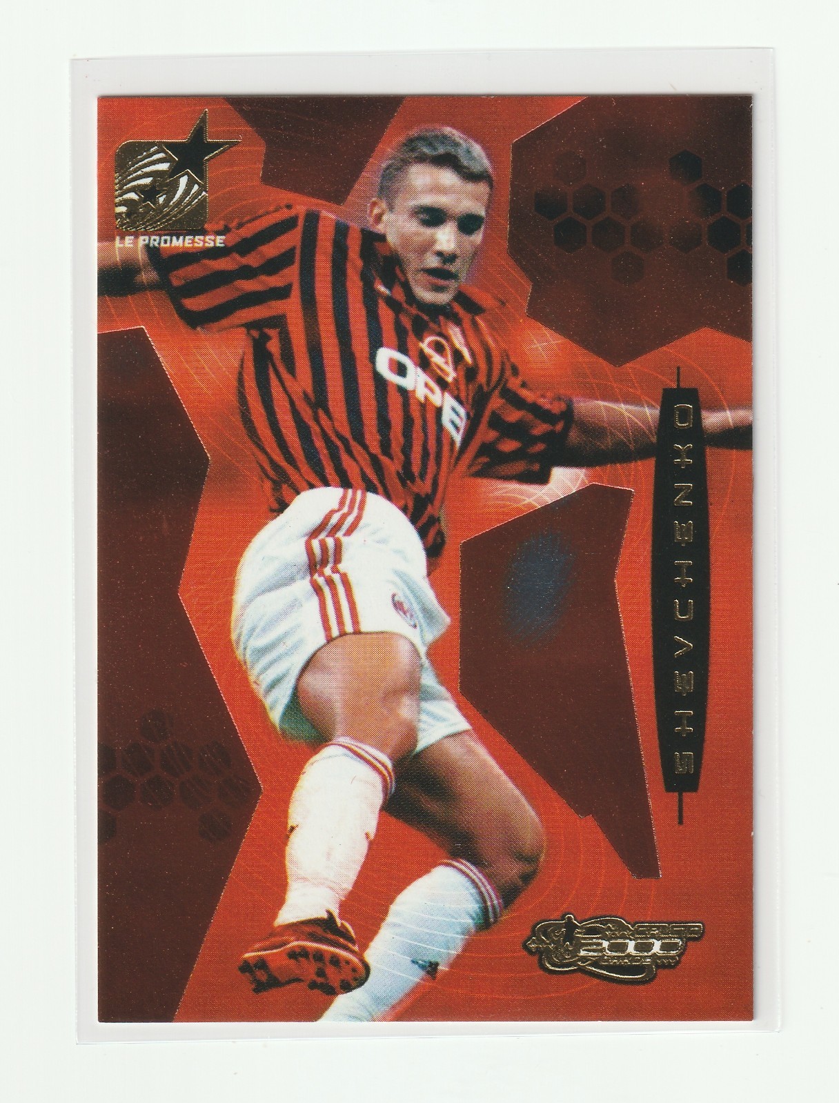 1999-00 PANINI CALCIO CARDS ROOKIE PROMESSE FOIL [ ANDRIY SHEVCHENKO ] AC MILAN