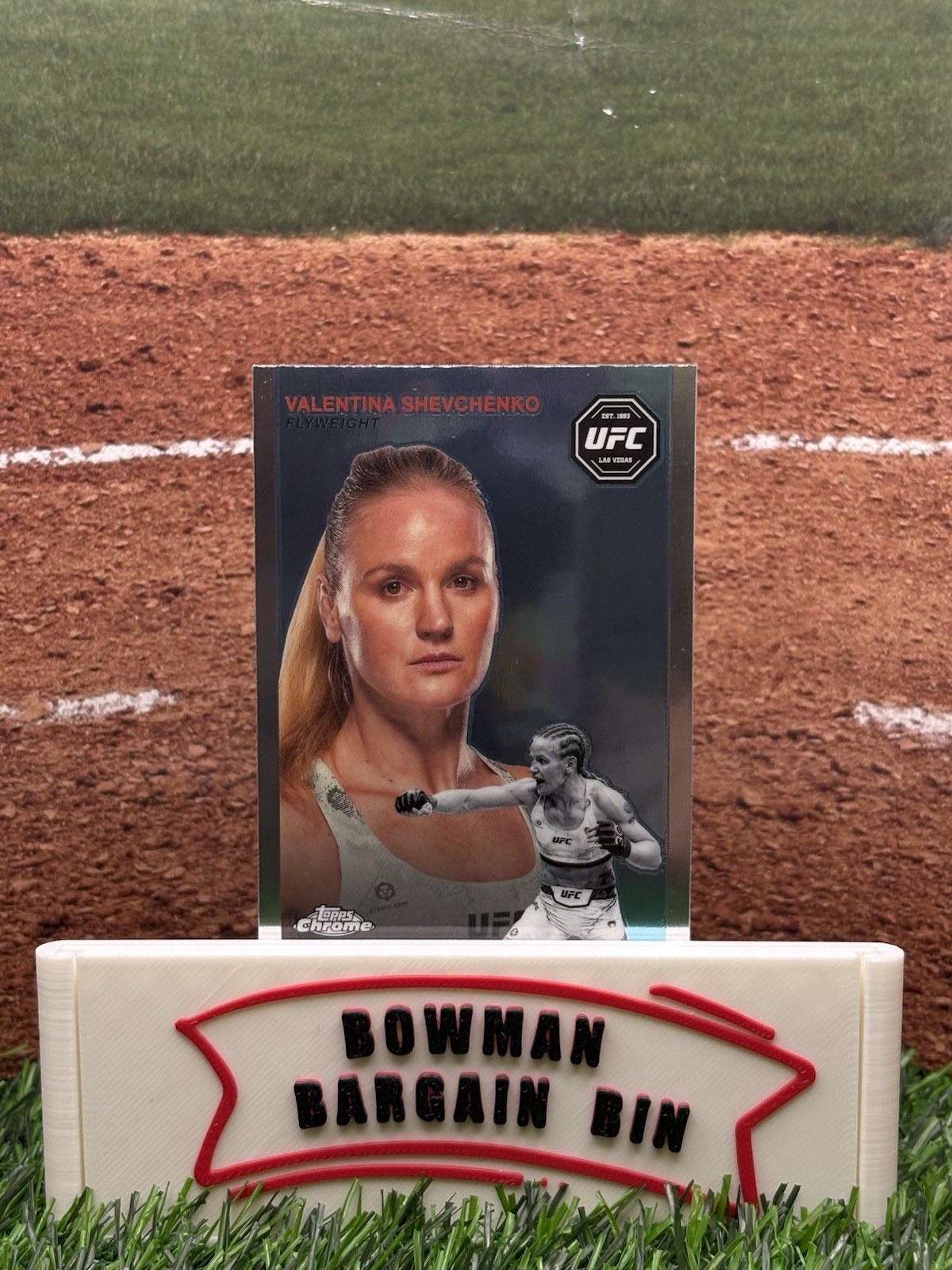 2024 Topps Chrome UFC – 1954 Topps Valentina Shevchenko #FFT-3