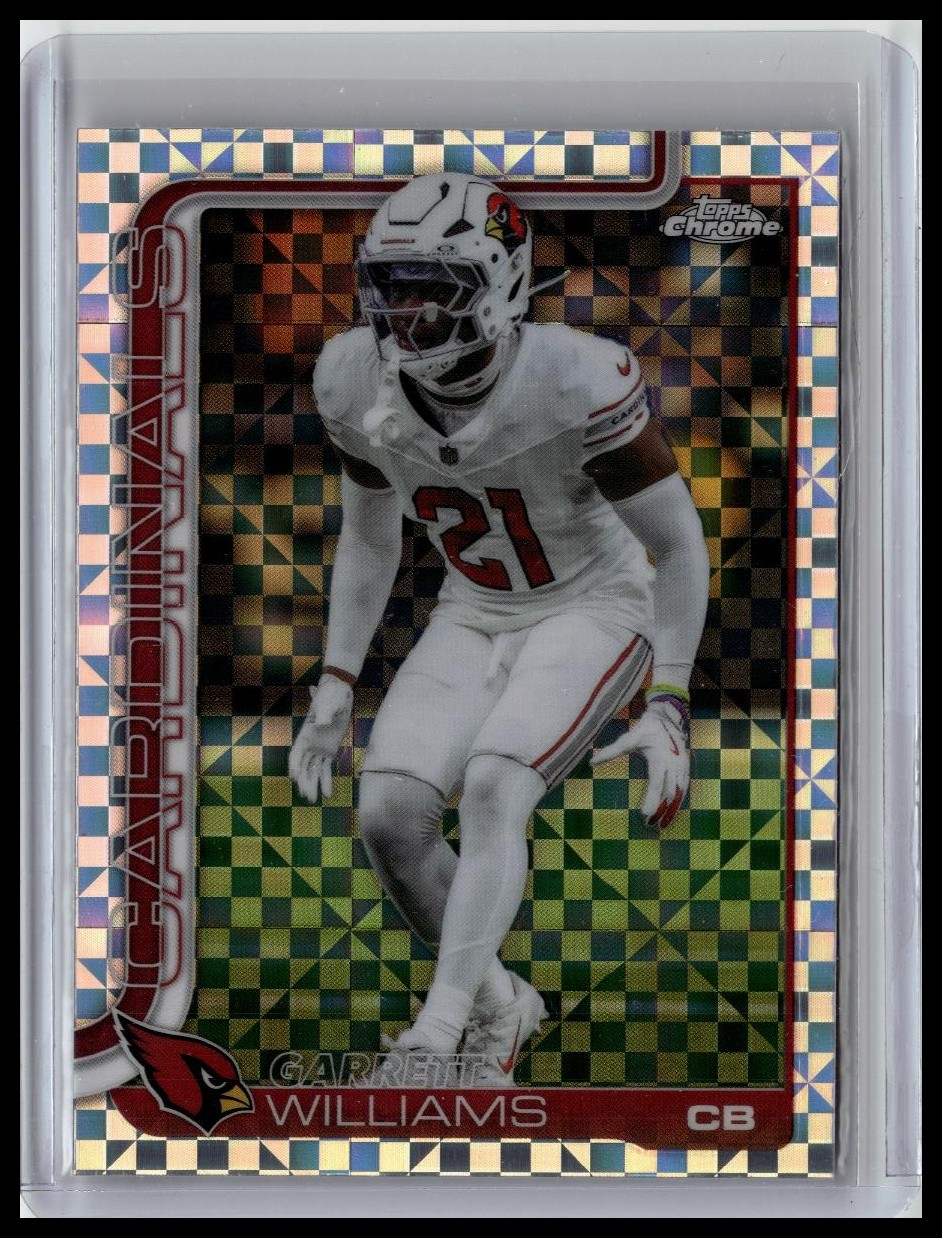 2025 Topps Chrome #6 Garrett Williams X-Fractor
