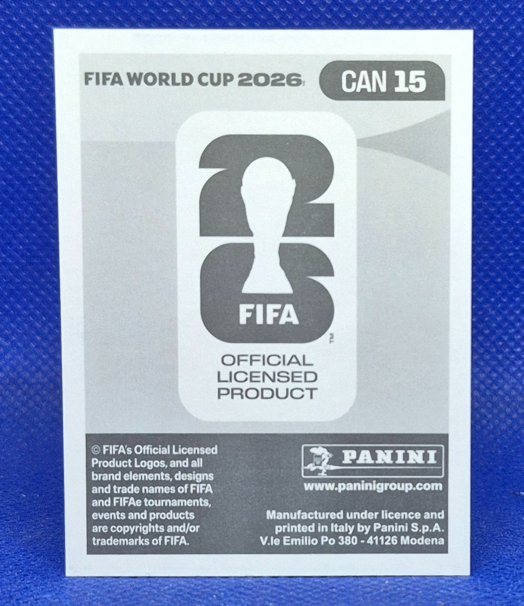 2026 Panini FIFA World Cup Sticker Mathieu Choiniere #CAN 15 – Canada