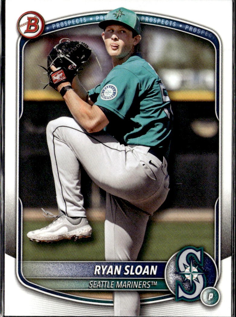 2025 Bowman Draft Paper Ryan Sloan Mariners BD-94 5 card lot
