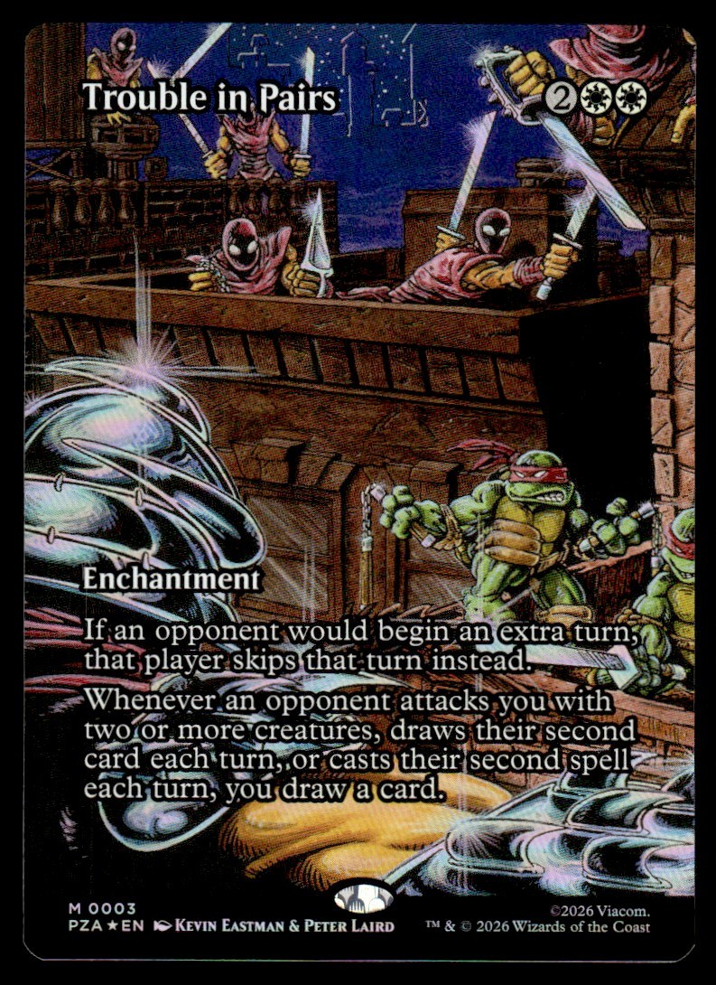 2026 Wizards of the Coast Magic: Gathering M0003 Teenage Mutant Ninja Turtles