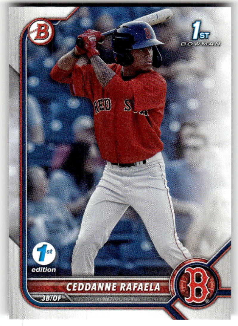 2022 Bowman 1st Edition Ceddanne Rafaela #BPPF-61