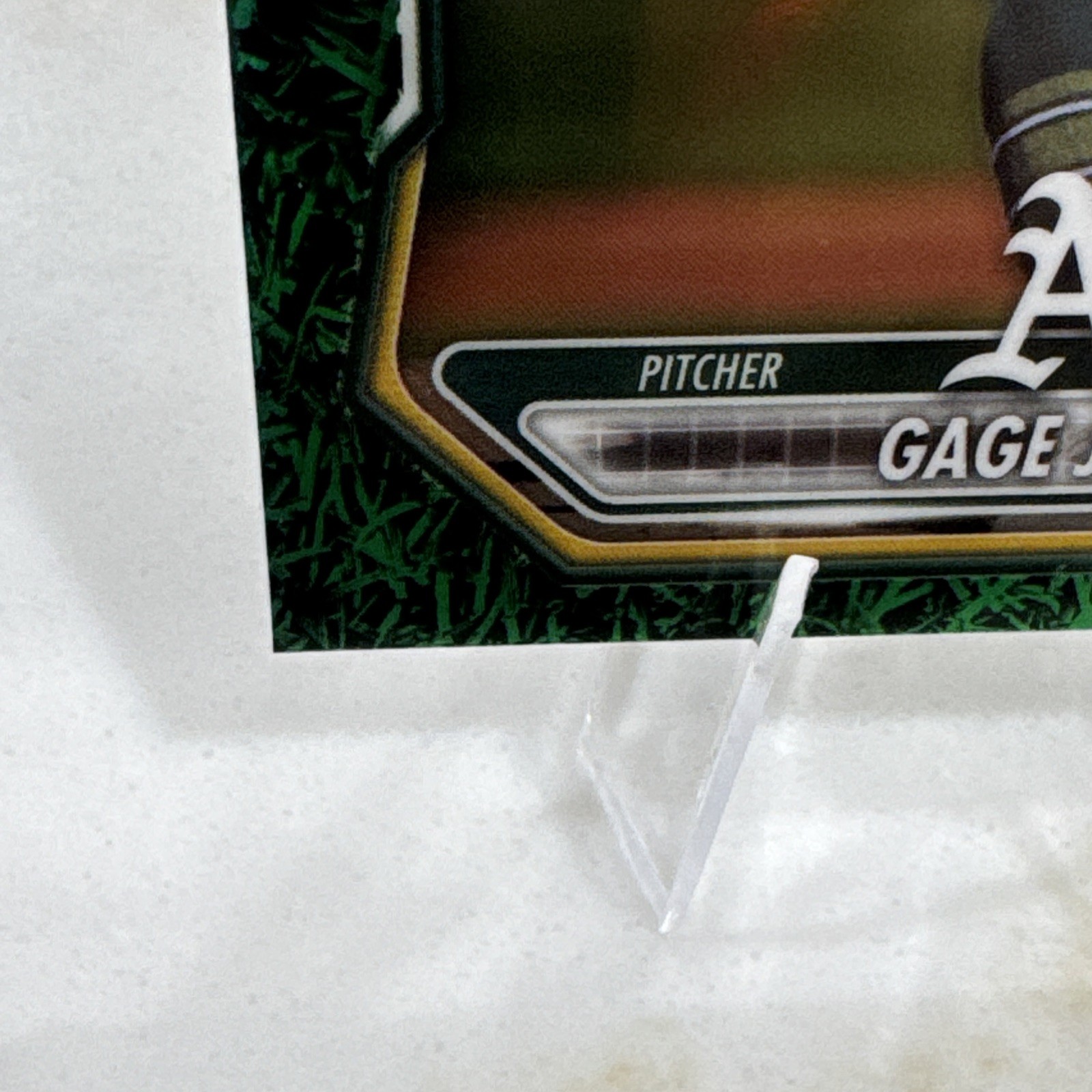 2026 Bowman Chrome Green Grass Gage Jump 77/99 Athletics