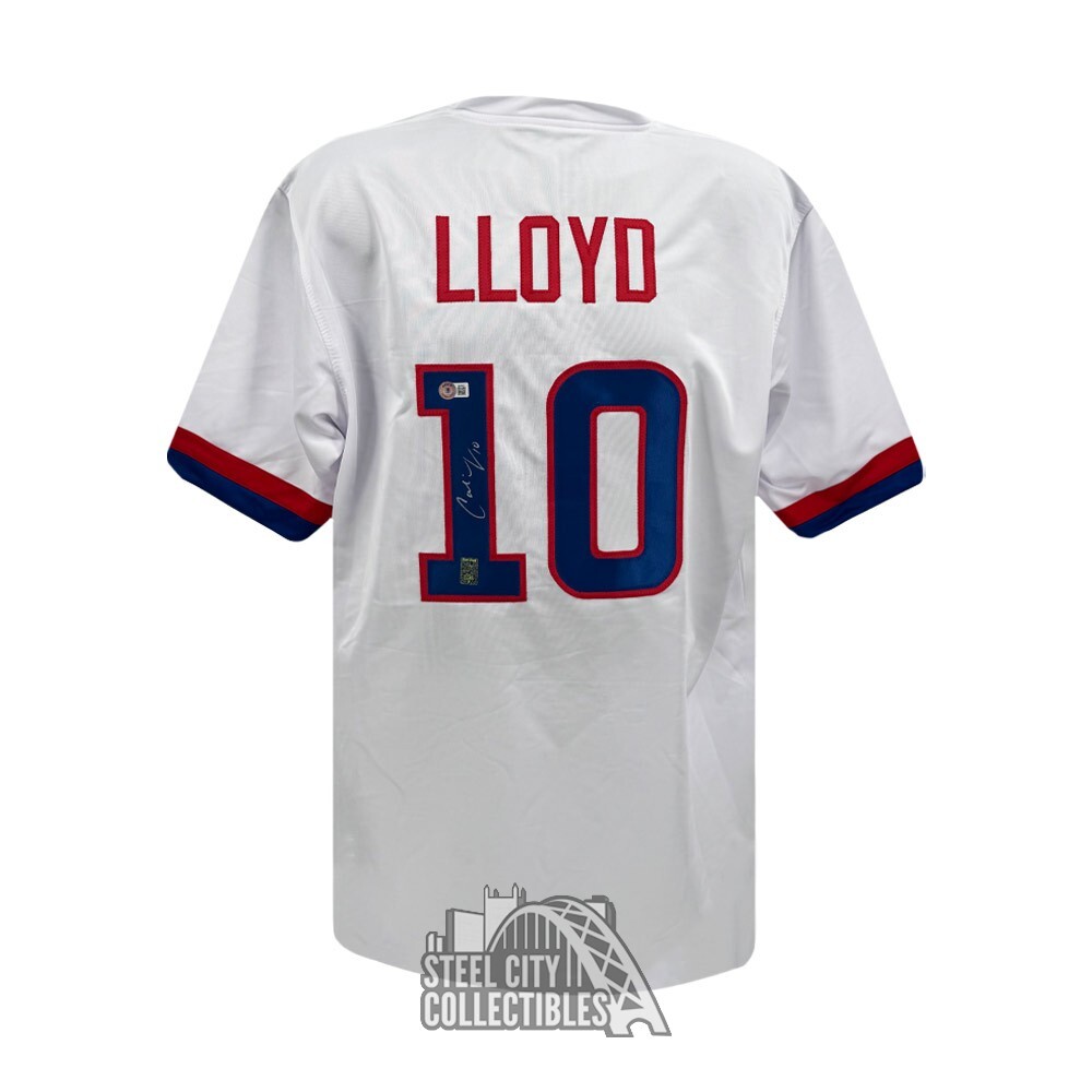 Carli Lloyd Autographed USA Custom White Soccer Jersey – BAS