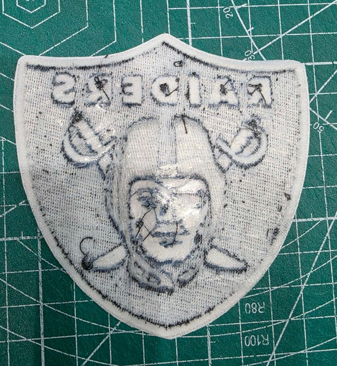 Las Vegas Raiders 5″ Iron Sew On Embroidered Patch Football Logo NFL shoulder