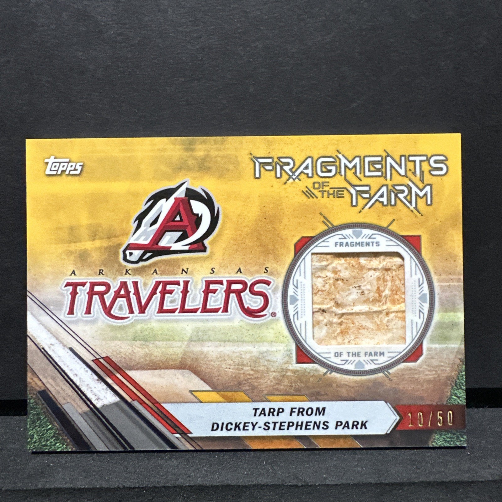 2017 Topps Pro Debut – Fragments of the Farm Relics Ark Travelers #FOTF-AT /50