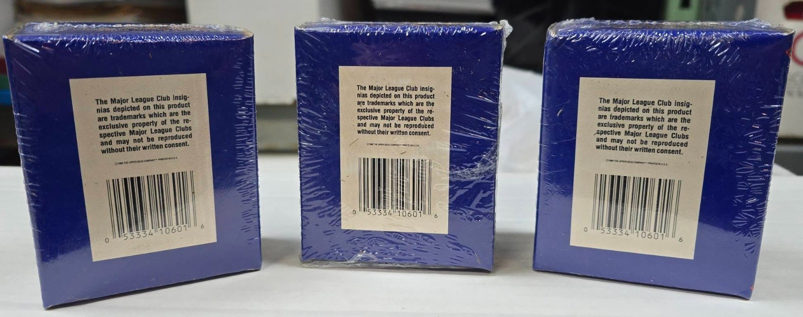 💥 1989 Upper Deck High Number Series Baseball Factory Sealed Set x3 sets! 💥