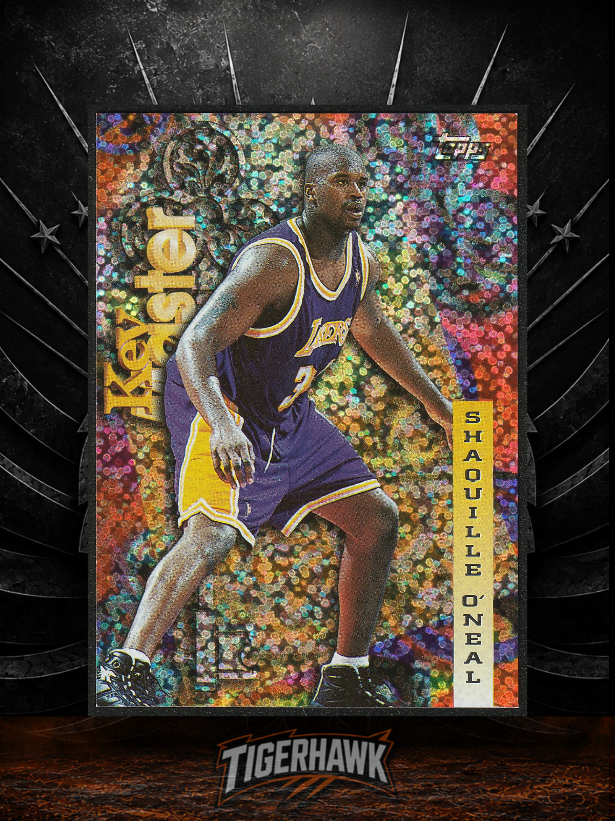 1997-98 Topps Season’s Best Key Master SHAQUILLE O’NEAL #21 Insert