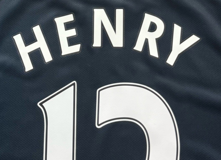 2011/12 Arsenal Authentic Away Jersey #12 Henry Large Long Sleeve Player Specs