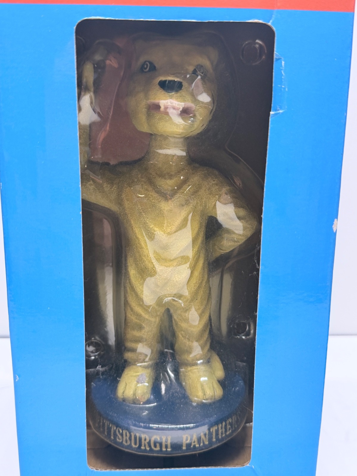 HTF BPI Roc Pittsburgh Panthers Mascot Bobblehead 7″ Tall