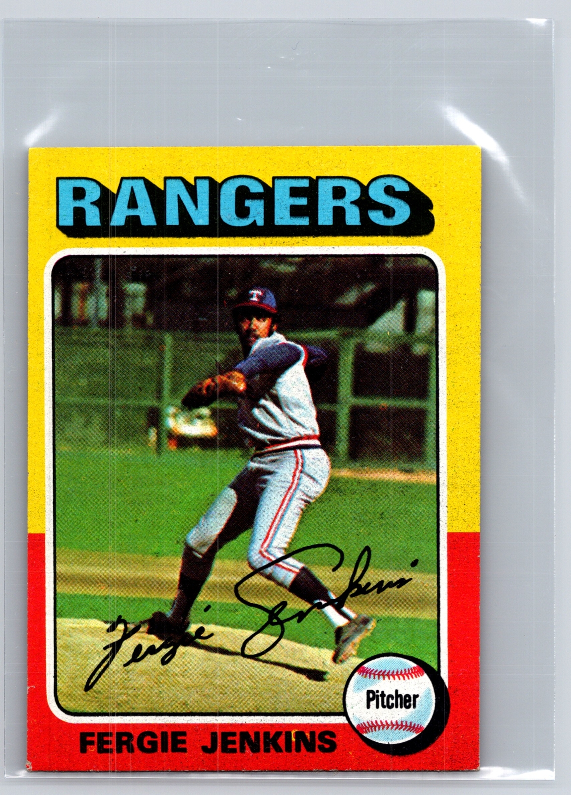1975 Topps Mini #60 Fergie Jenkins