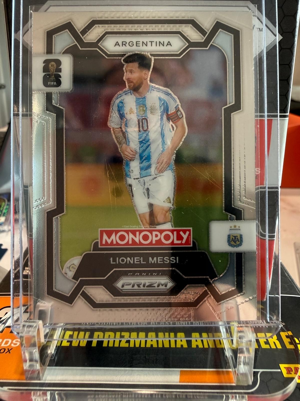FIFA World Cup 2026 Panini Prizm Monopoly Pick Your Card! Messi/Yamal/Mbappe