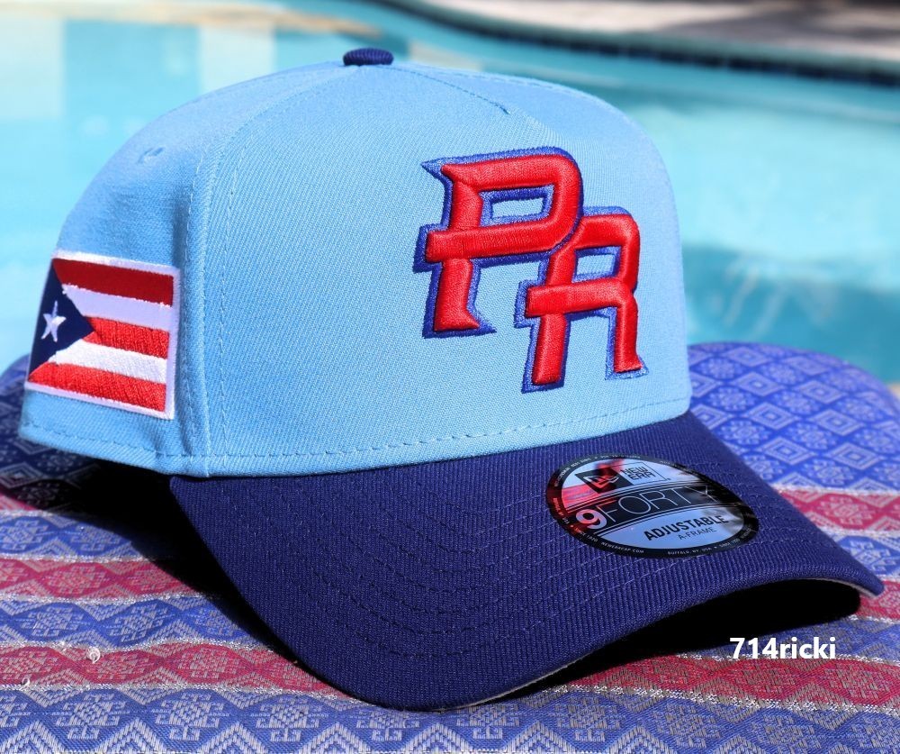 2026 WBC Puerto Rico World Baseball Classic Snapback Hat New Era 9FORTY A-FRAME