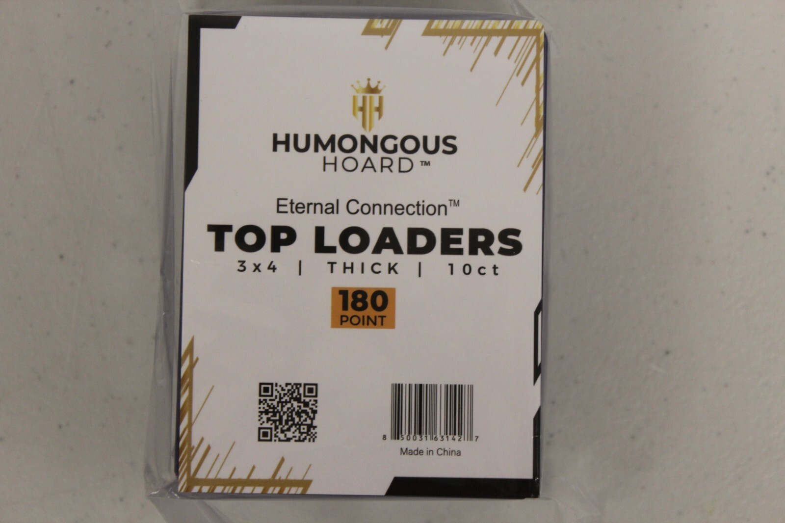 (50) Humongous Hoard 3″ x 4″ Premium Eternal Connection 180Pt Thick Top Loaders