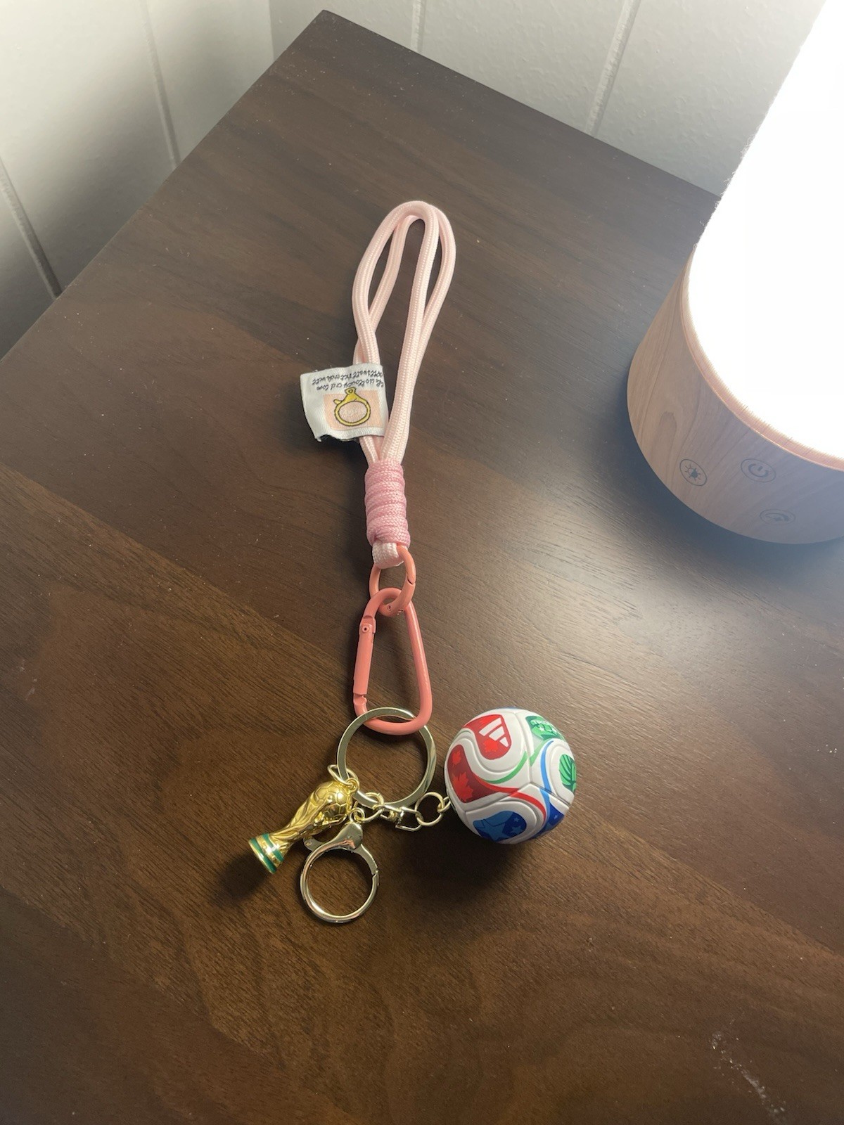 FIFA Soccer Ball Keychain Multicolor Fan Souvenir Sports Accessory. All colors.