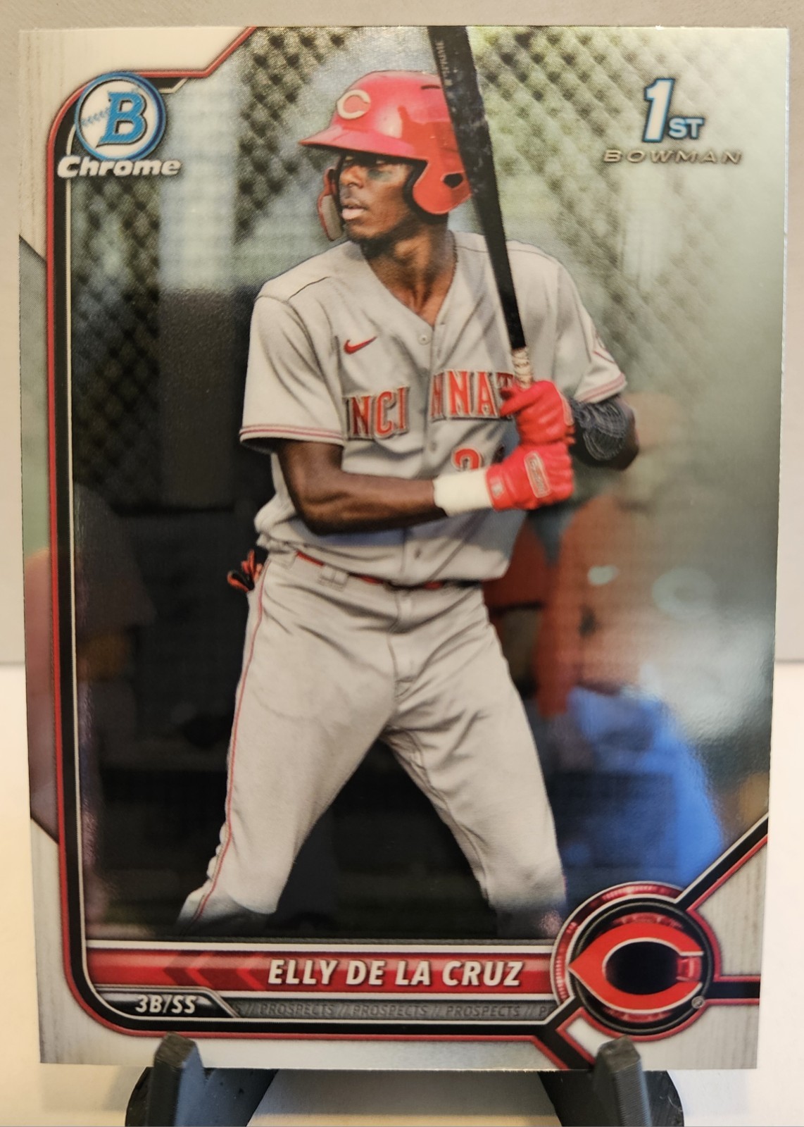2022 Bowman Chrome Prospects Elly De La Cruz #BCP-50 1st Bowman Rookie RC Reds