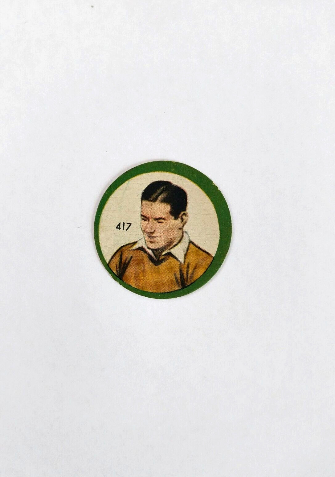 1962 Crack Starosta Fernando Bello Independiente Disc Card Soccer Argentina #417