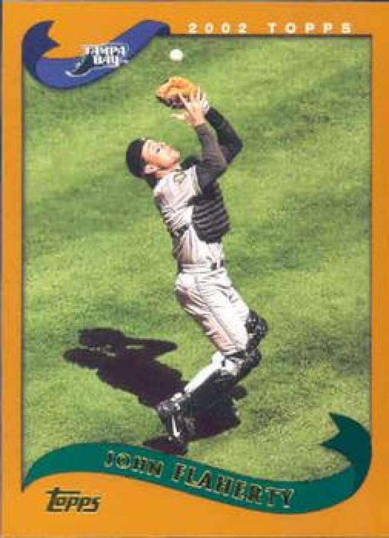 2002 Topps #154 John Flaherty NM-MT Devil Rays ID:81185