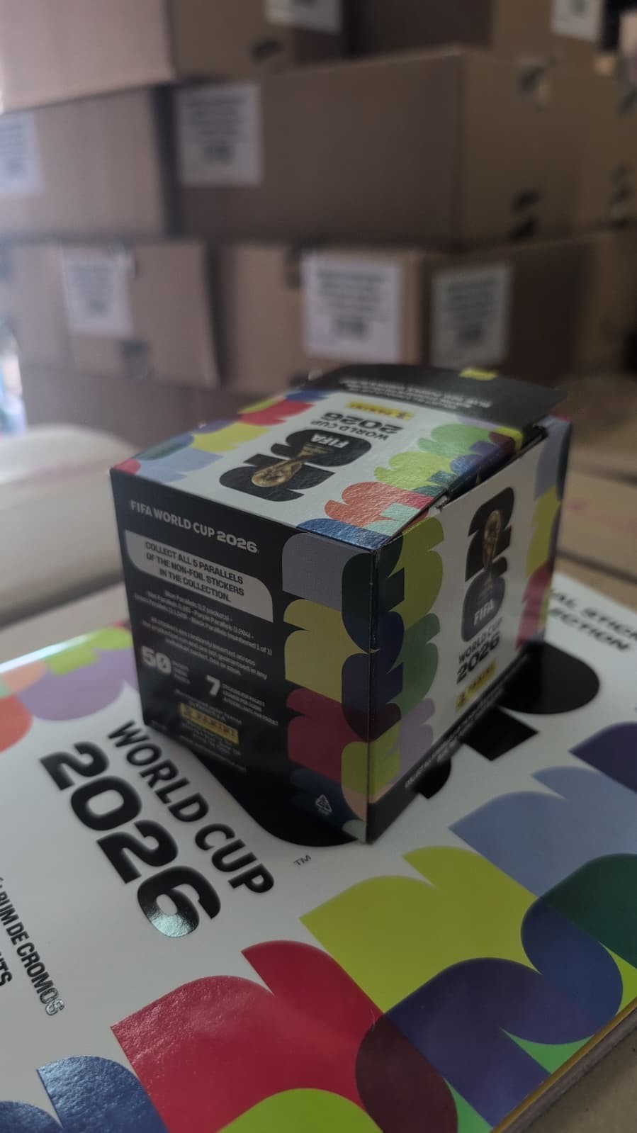 Panini FIFA World Cup 2026 Sticker Box 1 Box Sealed 50 packs -SAME DAY SHIPPING!