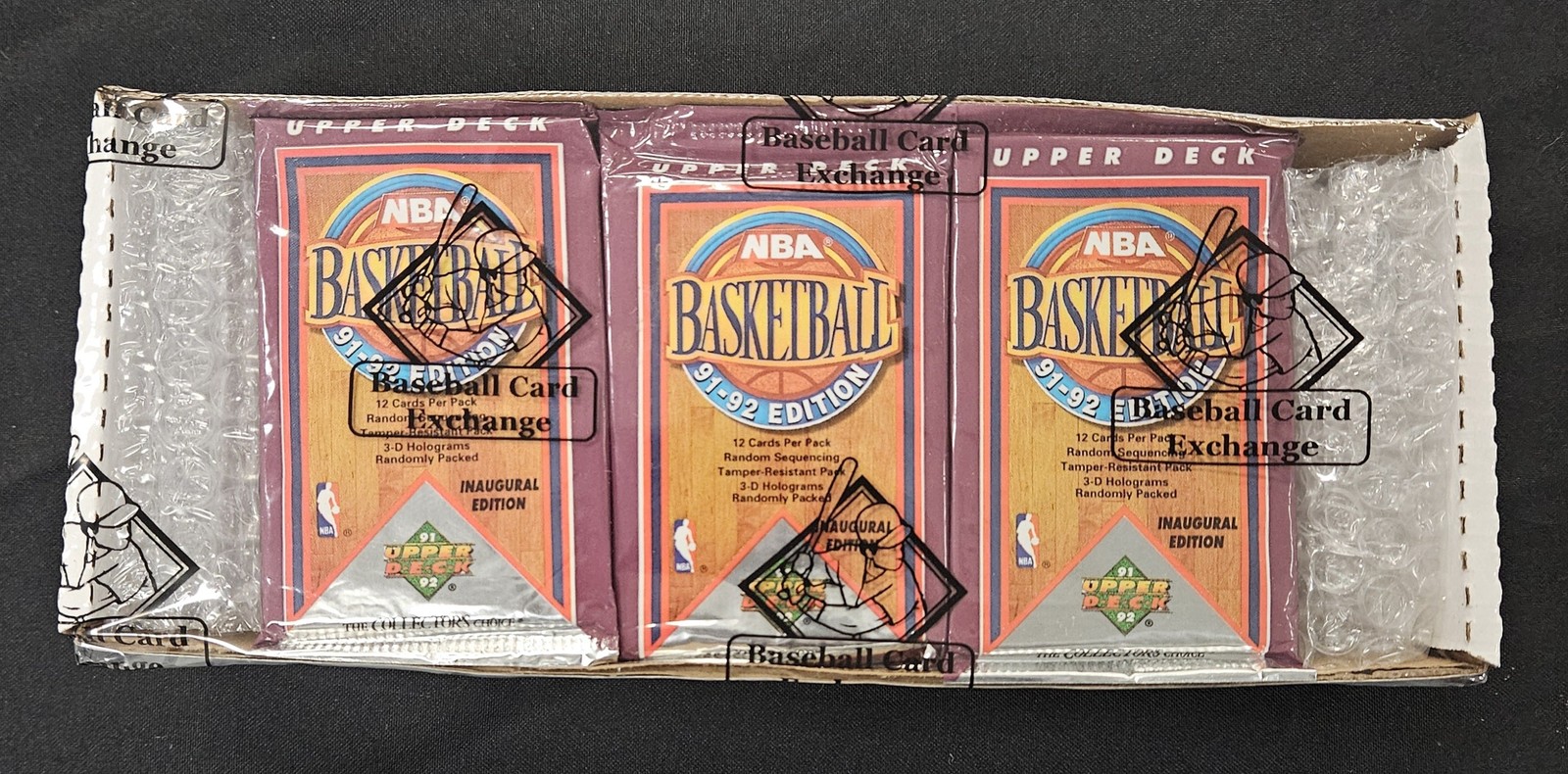 1991-92 Upper Deck Basketball Low # Series 36 Pack Lot BBCE Wrapped/Sealed