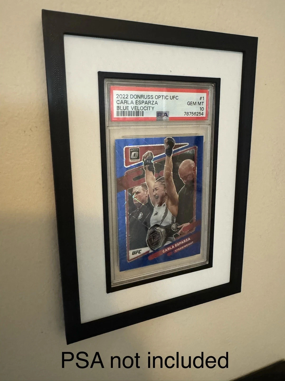 PSA Slab Frame Display Graded Cards For Wall Mount Or Table Stand