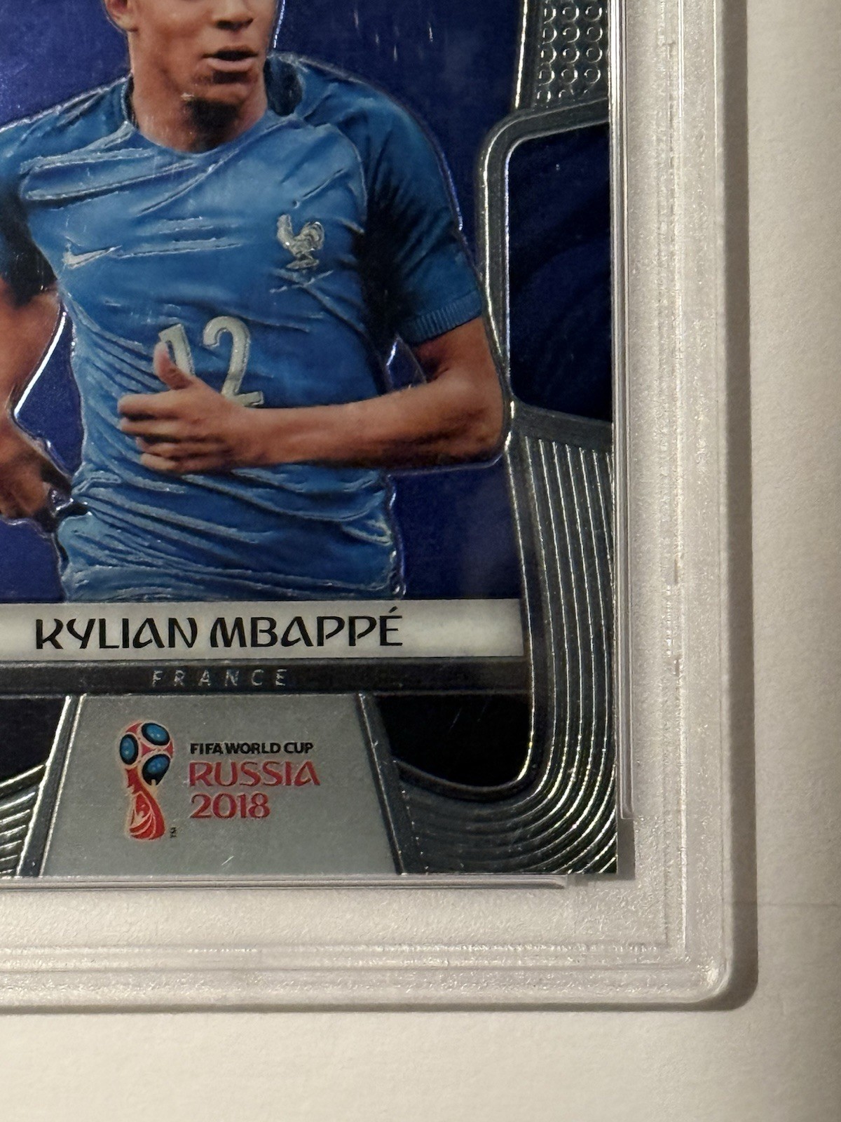 2018 Panini Prizm World Cup Kylian Mbappe Rookie RC #80 PSA 10 World Cup France
