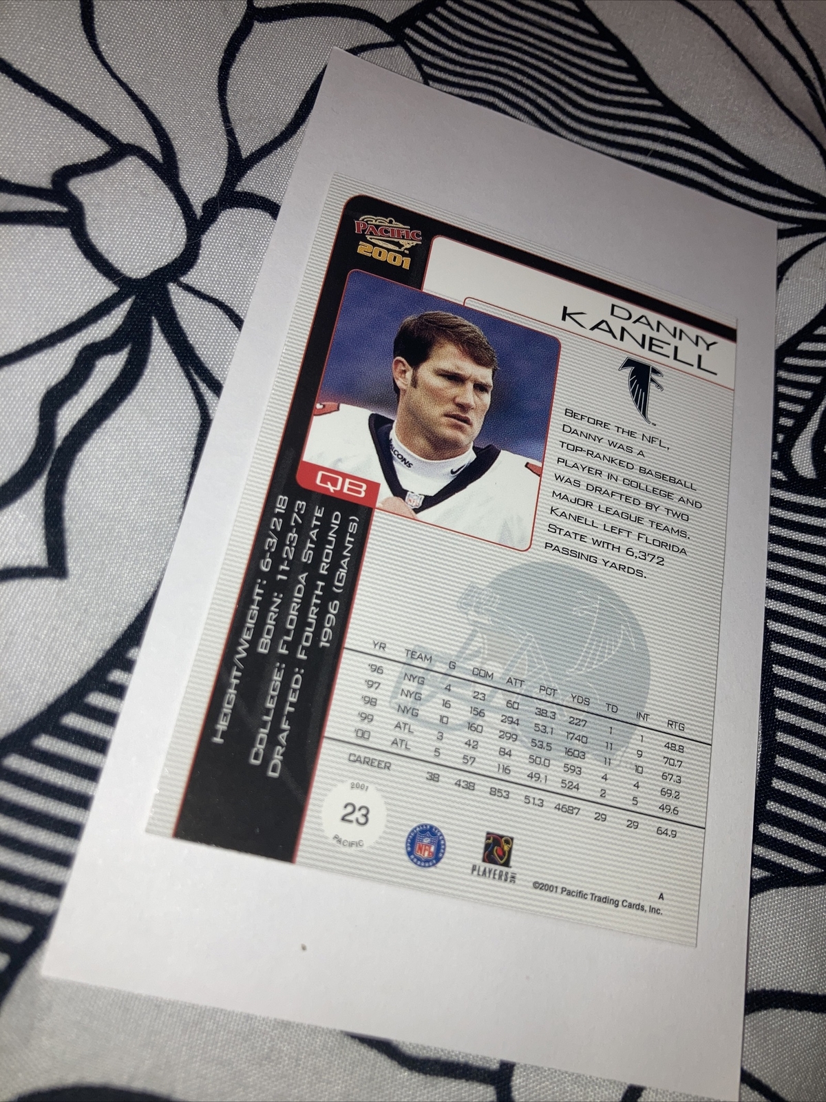 2001 Pacific Retail LTD #23 Danny Kanell /299